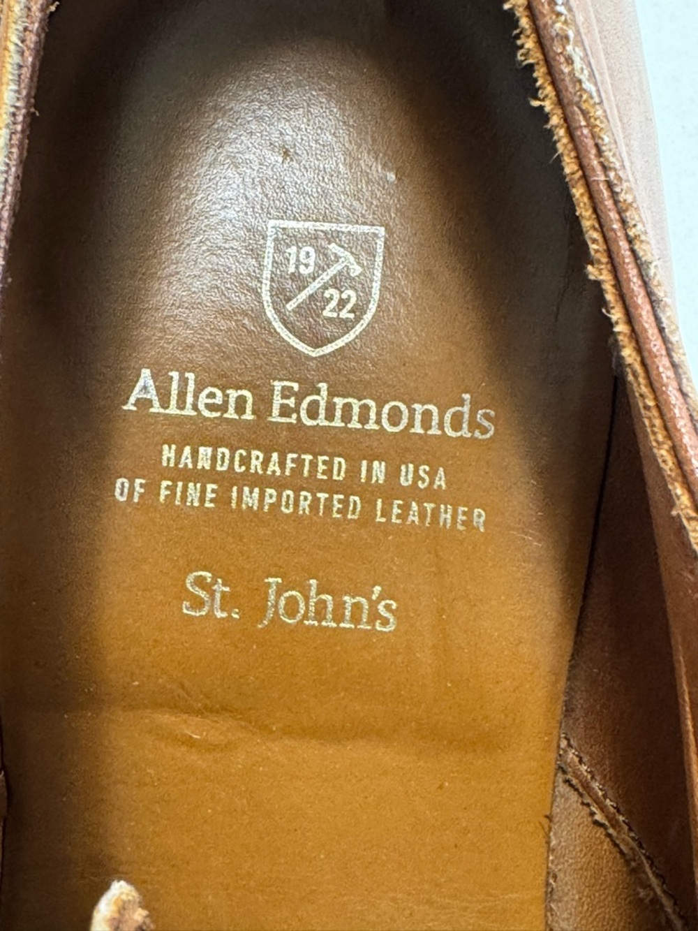 Allen Edmonds Men Dress Shoes (Verona/St. John’s) Size 9.5D Brown/Black Lot Of 2 - Picture 7 of 16